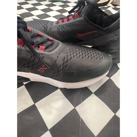 Nike Air Max 270 Mens Running Shoes Sneakers Black anthrosite Athletic Size 12 - Picture 7 of 7